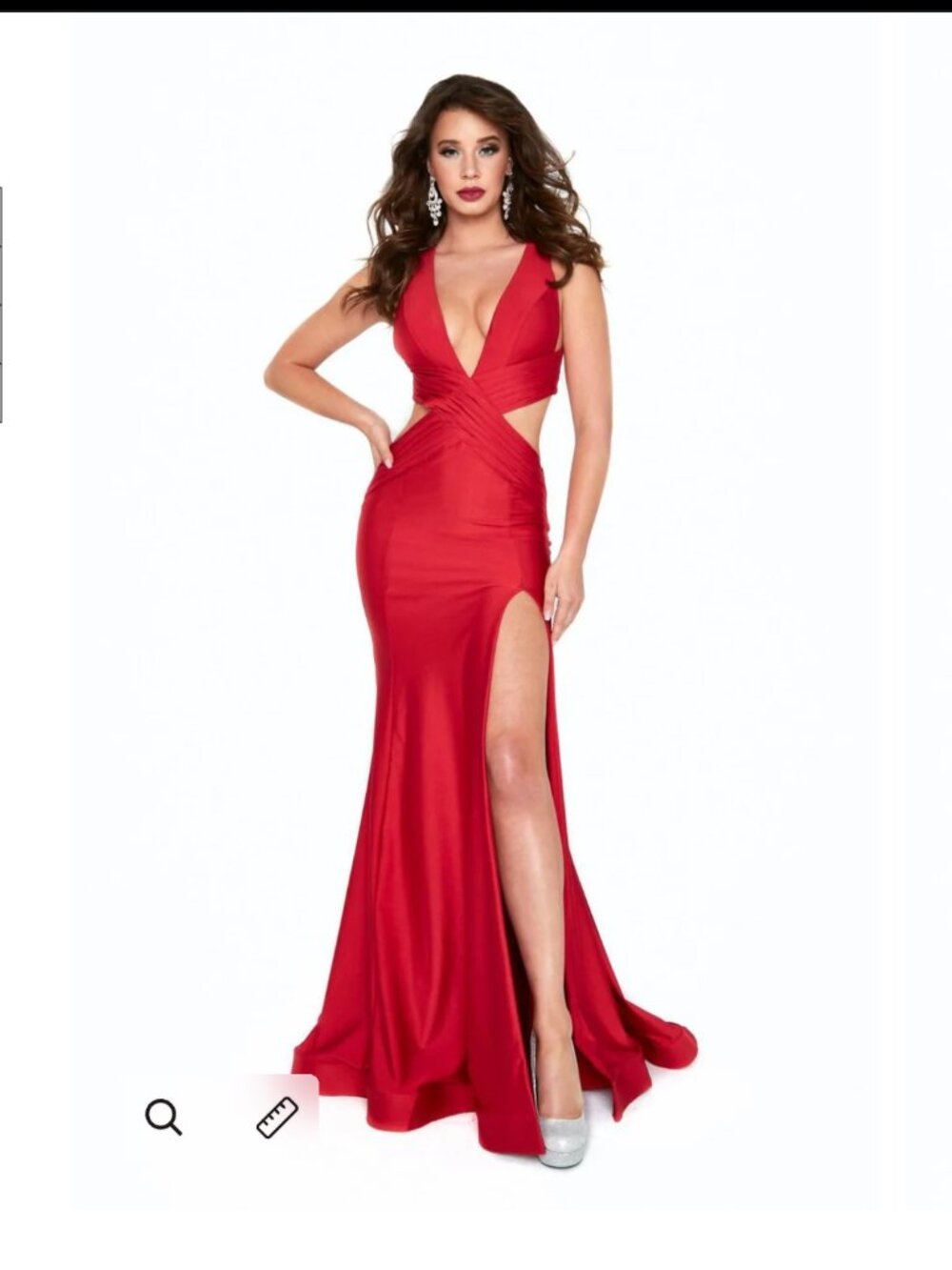 Atria red gown